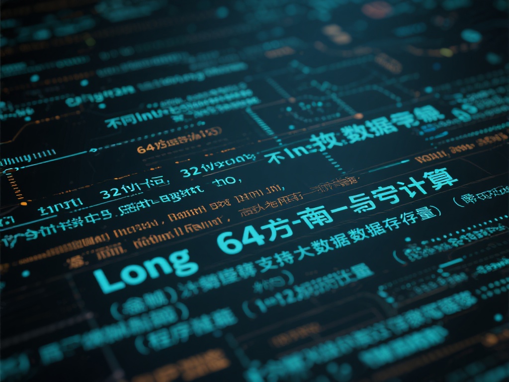 long是一种64位整数类型，不同于int的32位