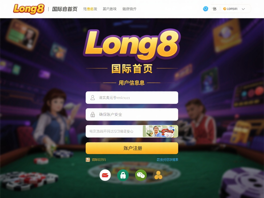 注册和账户安全需重视
为了进入long8国际首页