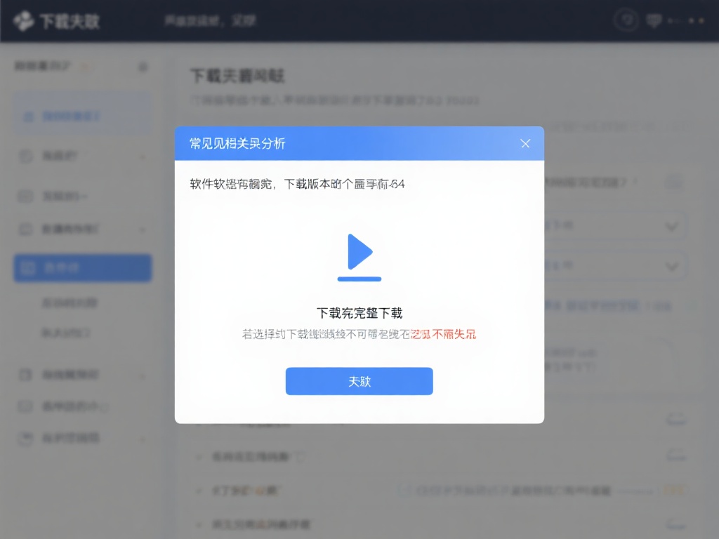 解决long8客户端下载失败问题的详细方法汇总 常见原因分析
下载失败通常由以下几个因素导致: