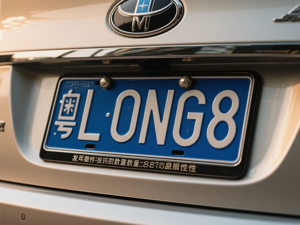 发行数量的有限性：首先，"Long8"这样的车牌号