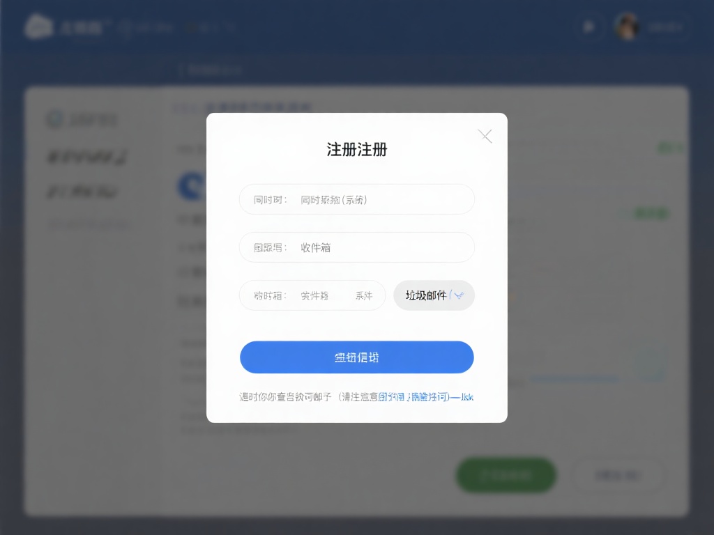 填写完毕后，点击提交注册信息。与此同时，系统会提醒