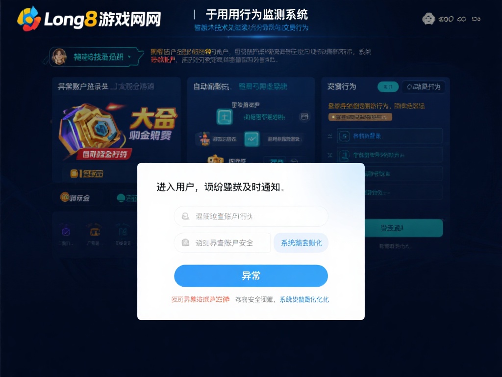 不仅是登录时的敏感操作，Long8游戏官网还采用了